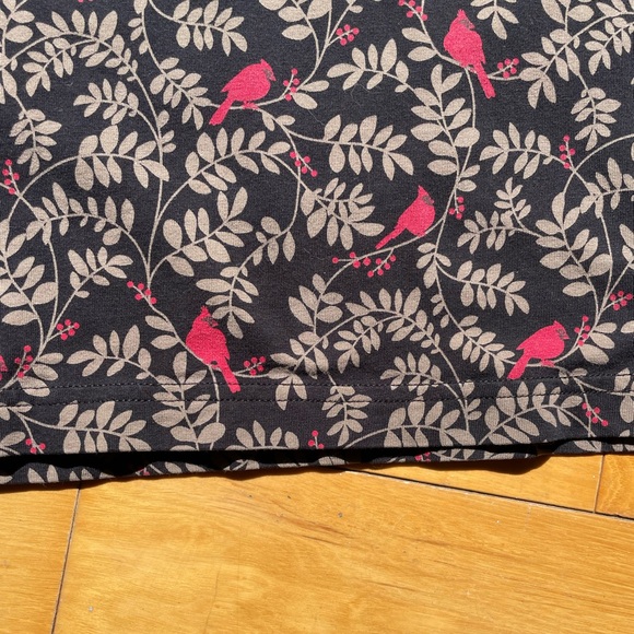 Adorable Cardinal Nature Long Sleeve Turtleneck - Picture 4 of 10